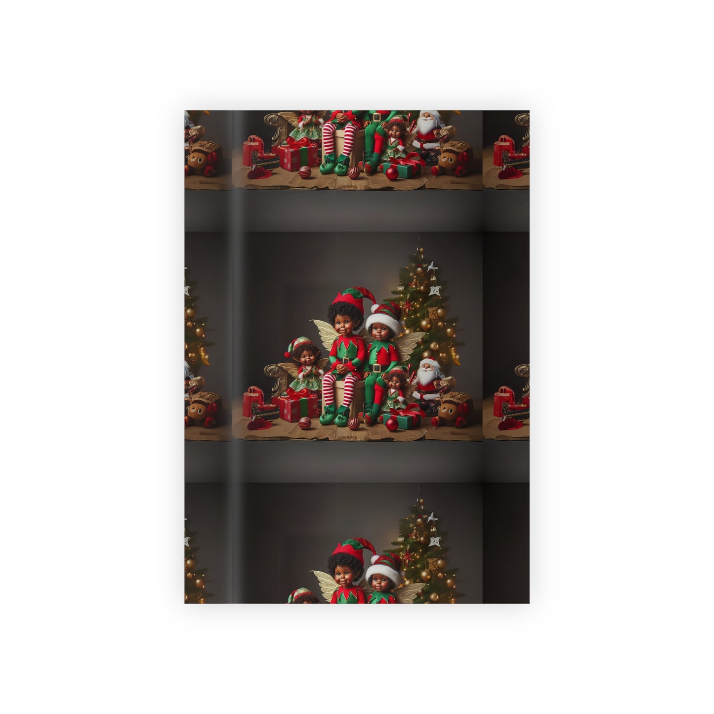 'Puppet Elves' Christmas Wrapping Paper Rolls