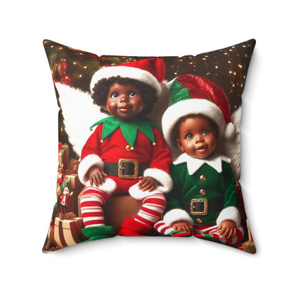 Square Christmas Pillow 'Adorbs'