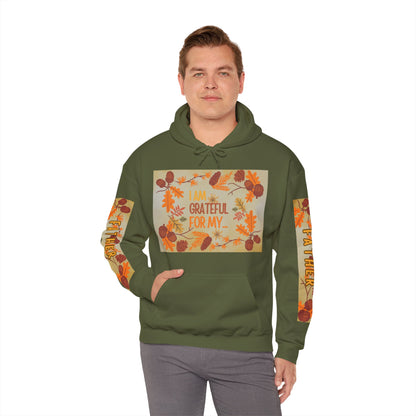 I AM GRATEFUL FOR MY FATHER Heavy Blend™ Hooded Sweatshirt