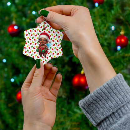 Ceramic Ornament 'Angel' - Christmas Decor