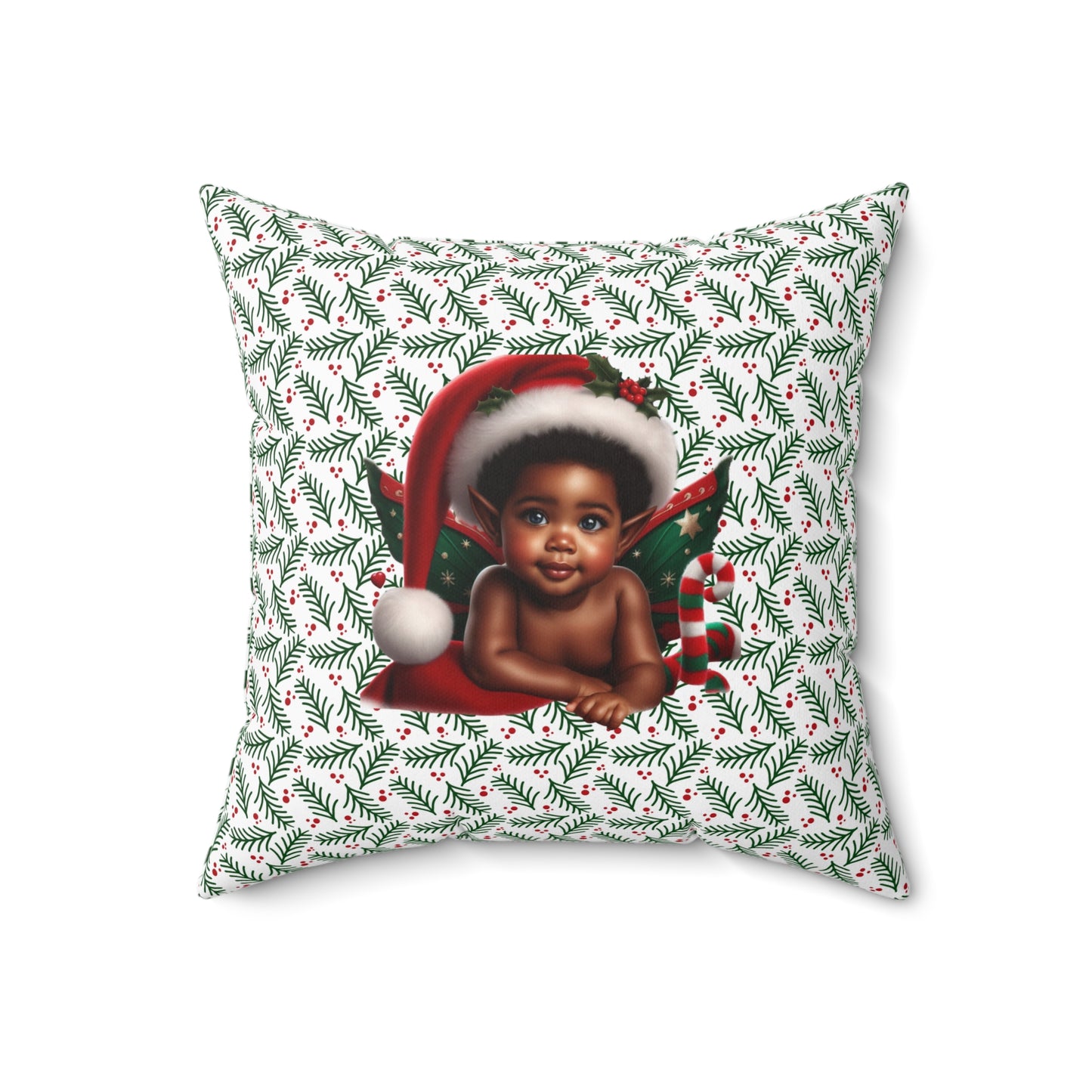 Square Christmas Pillow 'Cuddles'