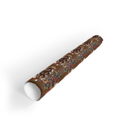 'Night Angels' Christmas Gift Wrapping Paper Rolls, 1pc