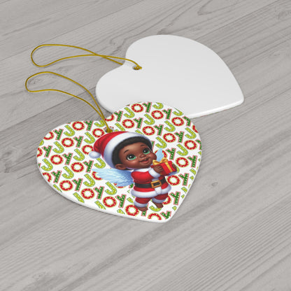 Ceramic Ornament 'Little Nicholas' Christmas Holiday Decor