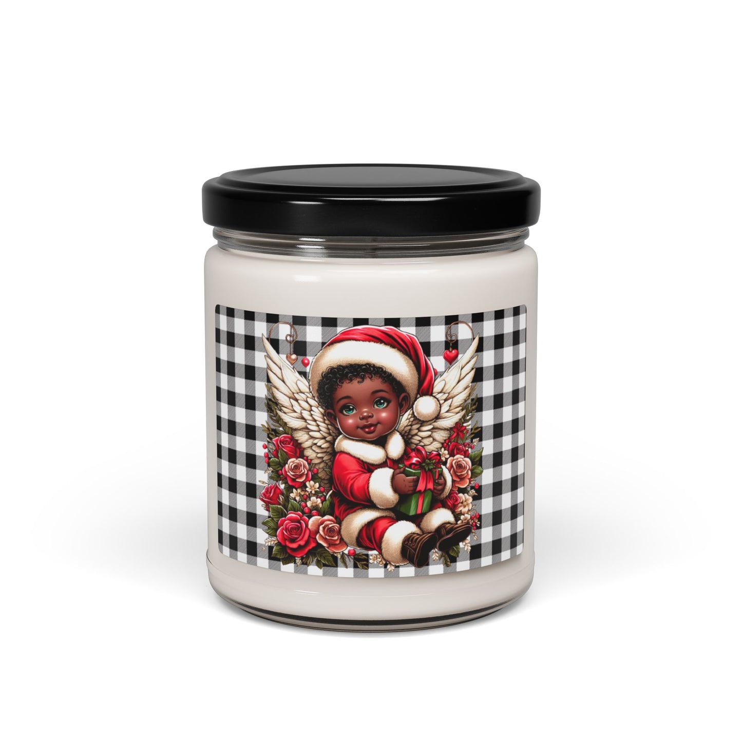 Christmas Soy Candle 'Bouquet' - 9oz Scented Candle