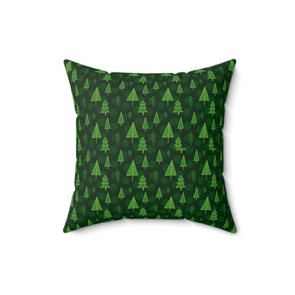 Square Christmas Pillow 'Buds'