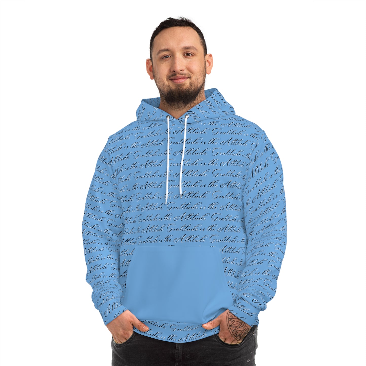 Gratitude Attitude Fashion Hoodie (AOP)