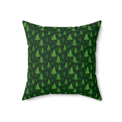 Square Christmas Pillow 'Buds'