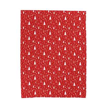 Christmas Velveteen Plush Blanket