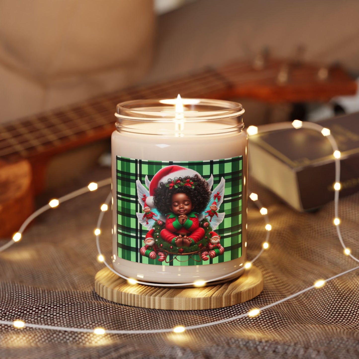 Christmas Soy Candle 'Xmas List Prayer'