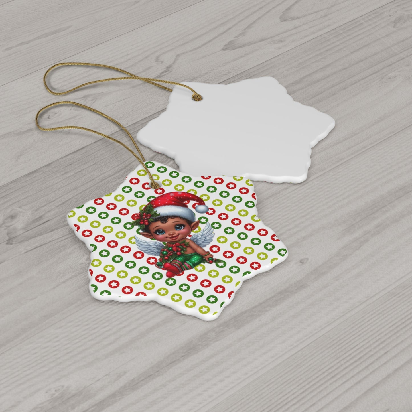 Ceramic Ornament 'Bubba' Christmas Holiday Decor