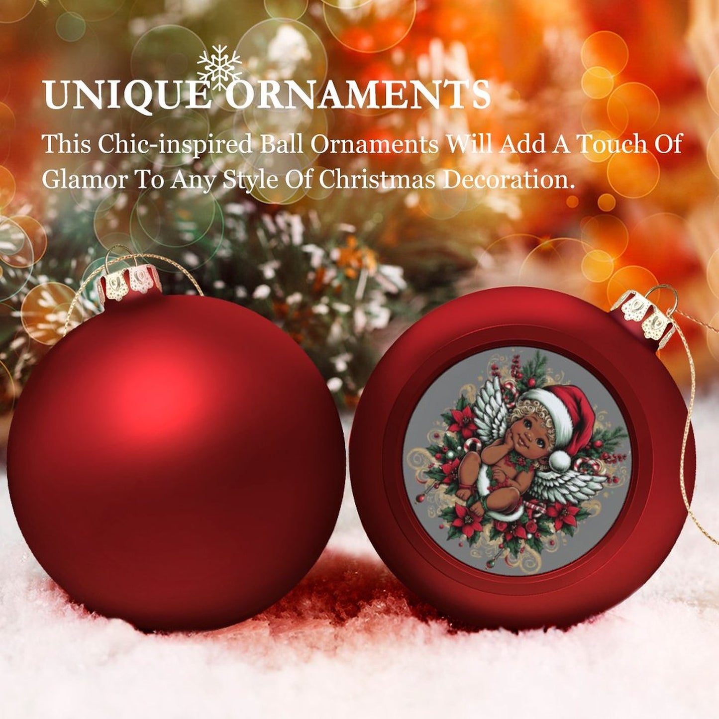 Christmas Ornament Ball Bulb "Dreaming"