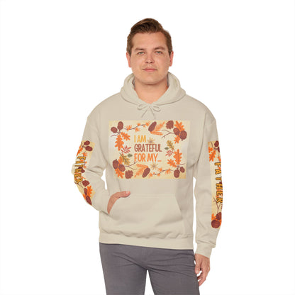 I AM GRATEFUL FOR MY FATHER Heavy Blend™ Hooded Sweatshirt