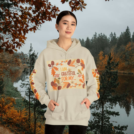 I AM GRATEFUL FOR MY HUSBAND Heavy Blend™ Hooded Sweatshirt