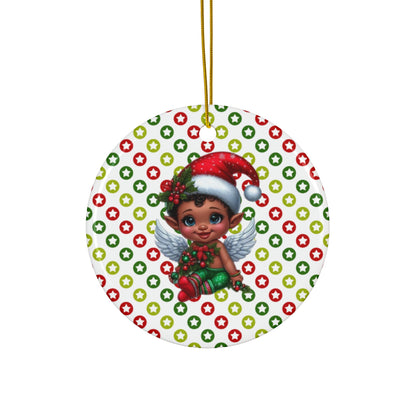 Ceramic Ornament 'Bubba' Christmas Holiday Decor