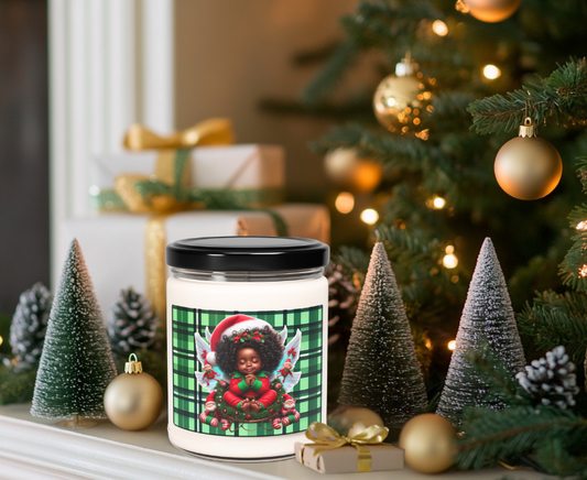 Christmas Soy Candle 'Xmas List Prayer'