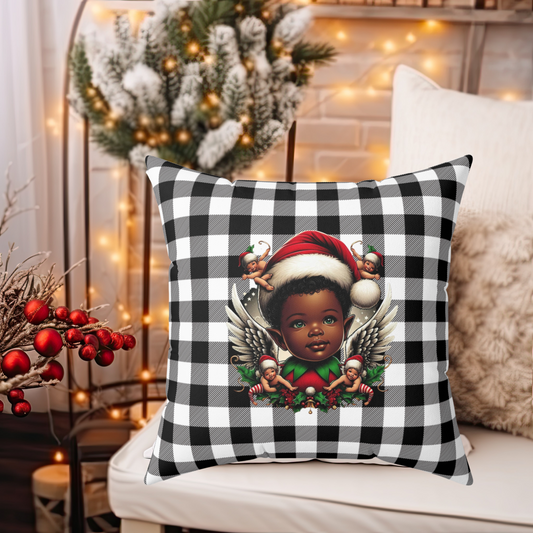 Square Christmas 'Christopher' Pillow