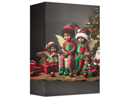 'Puppet Elves' Christmas Wrapping Paper Rolls