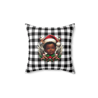 Square Christmas 'Christopher' Pillow