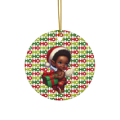 Ceramic Ornament 'Little Joseph' Christmas Decor