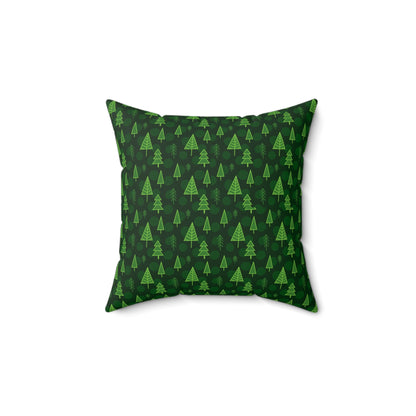 Square Christmas Pillow 'Buds'