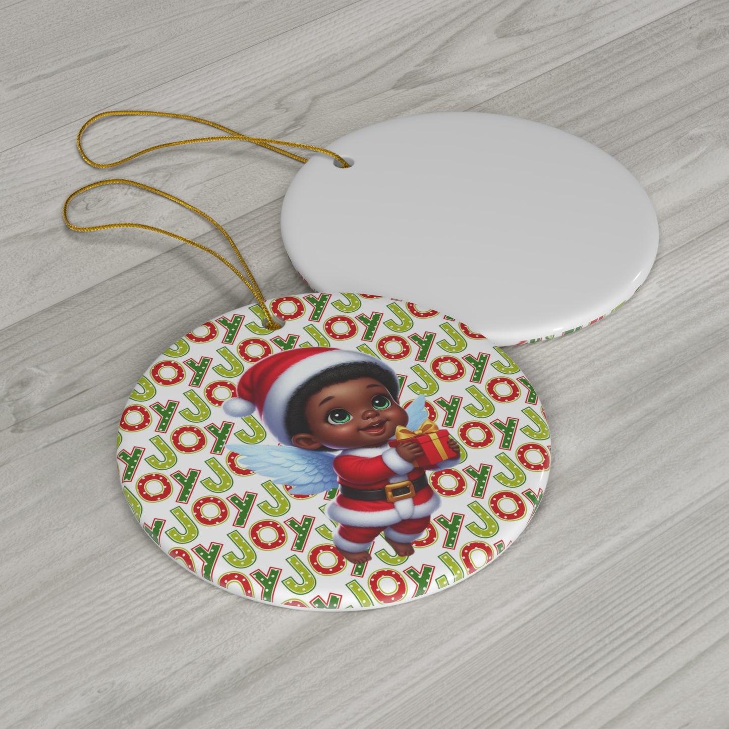 Ceramic Ornament 'Little Nicholas' Christmas Holiday Decor