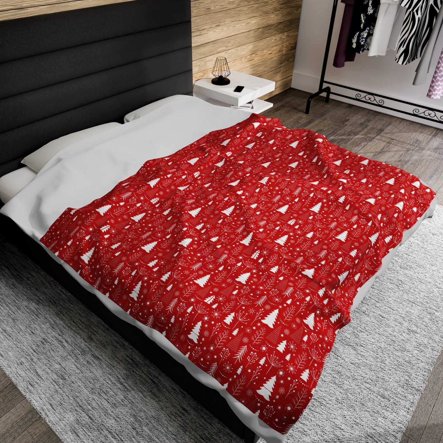 Christmas Velveteen Plush Blanket