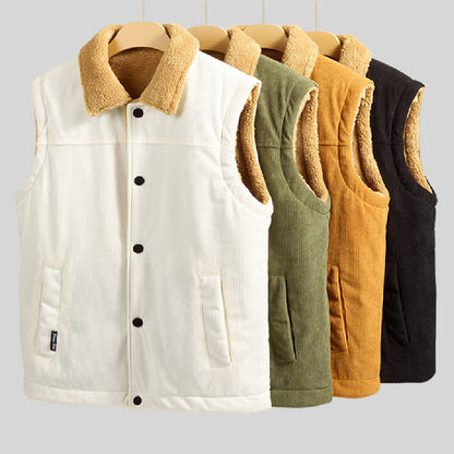 Men's Lamp Wick Corduroy Warm Jacket