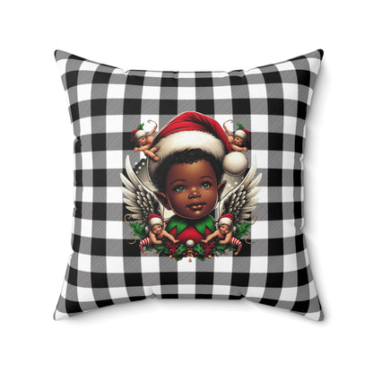 Square Christmas 'Christopher' Pillow