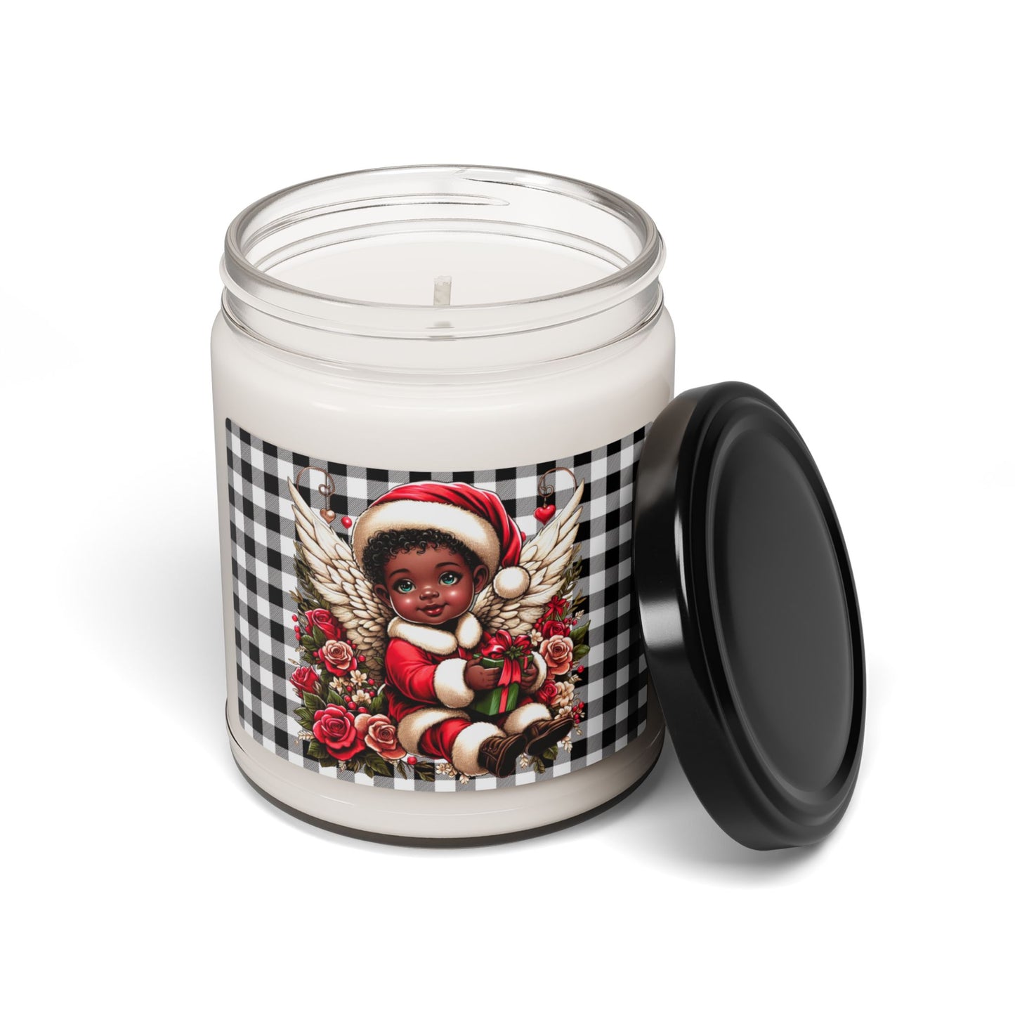 Christmas Soy Candle 'Bouquet' - 9oz Scented Candle