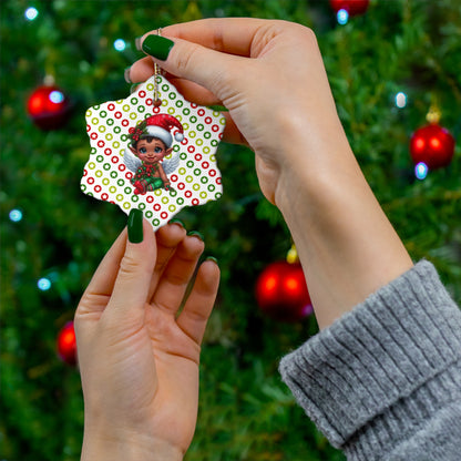 Ceramic Ornament 'Bubba' Christmas Holiday Decor