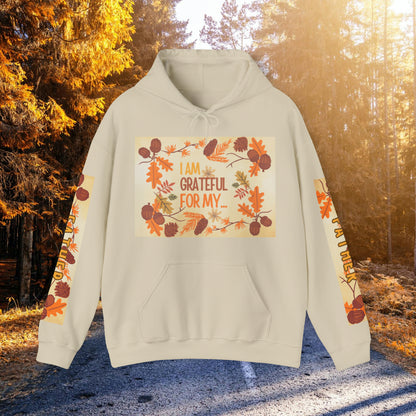 I AM GRATEFUL FOR MY FATHER Heavy Blend™ Hooded Sweatshirt