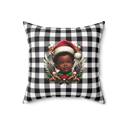 Square Christmas 'Christopher' Pillow