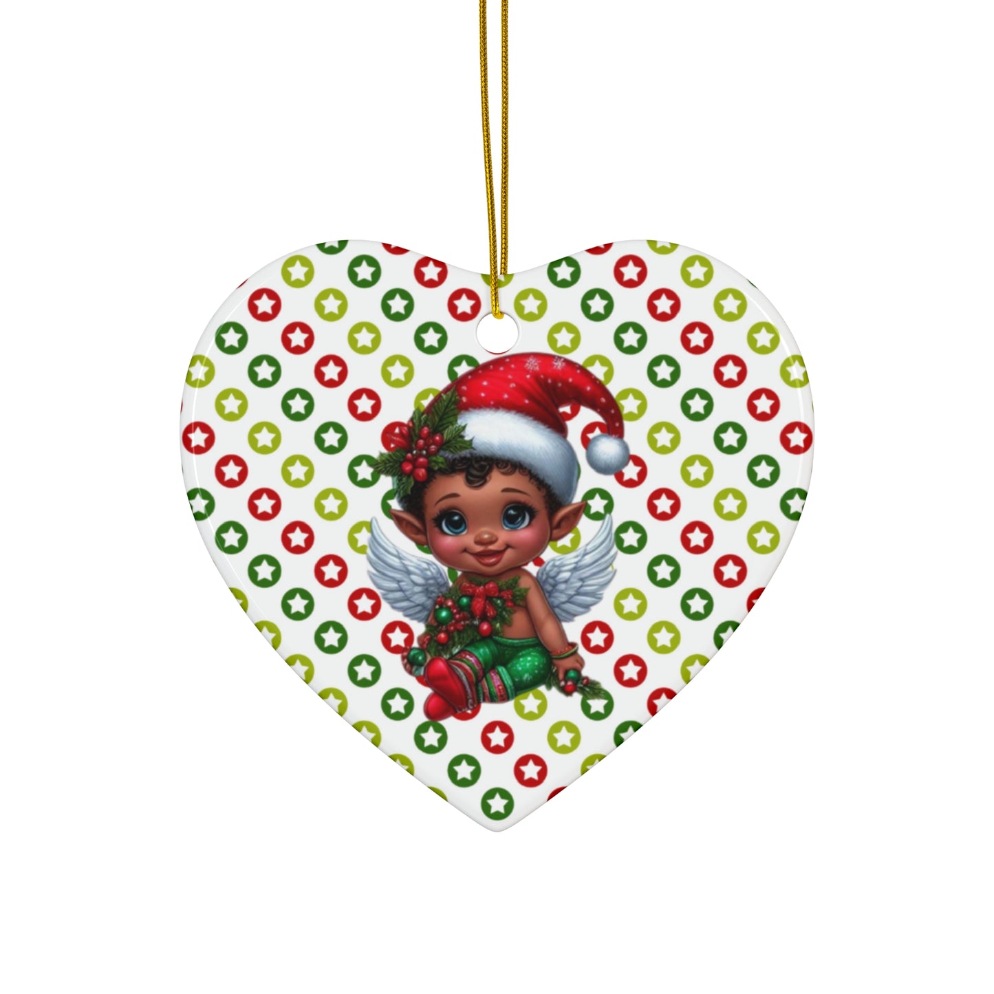 Ceramic Ornament 'Bubba' Christmas Holiday Decor