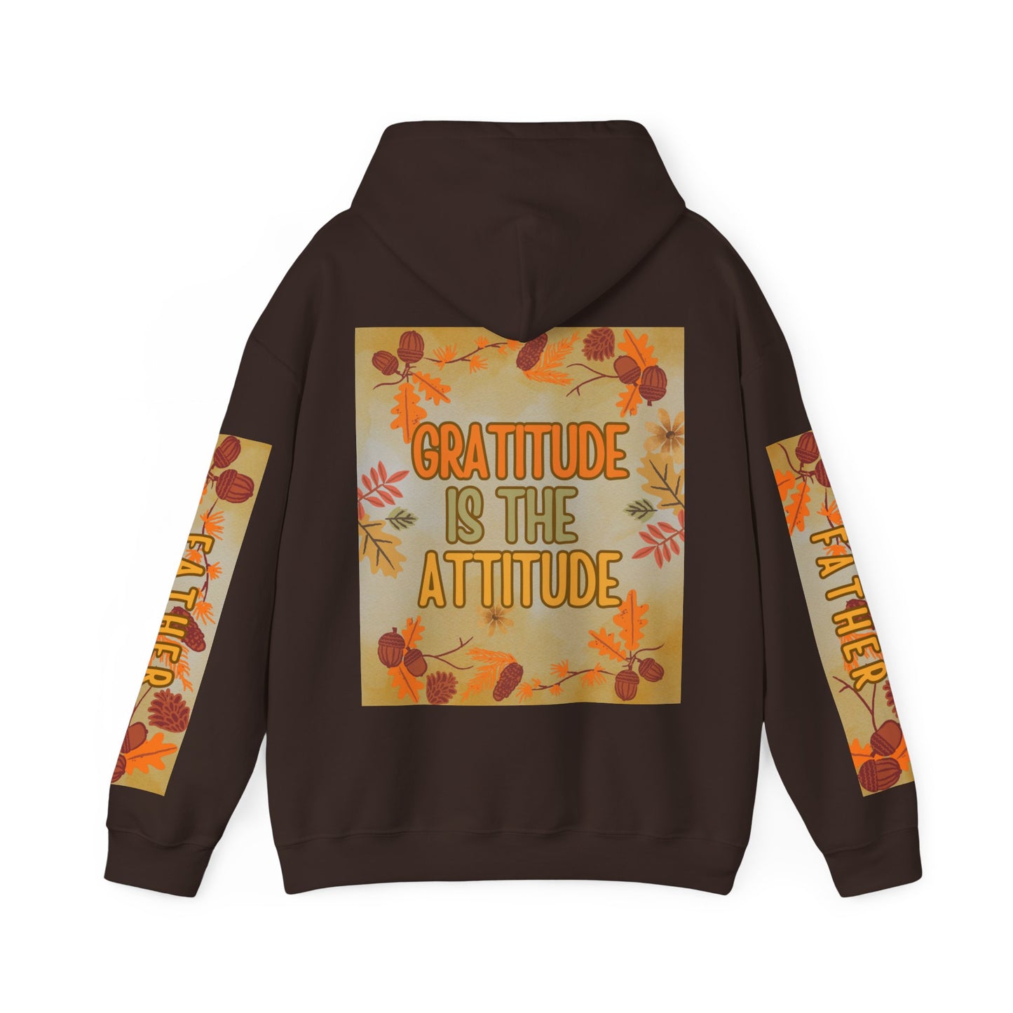 I AM GRATEFUL FOR MY FATHER Heavy Blend™ Hooded Sweatshirt