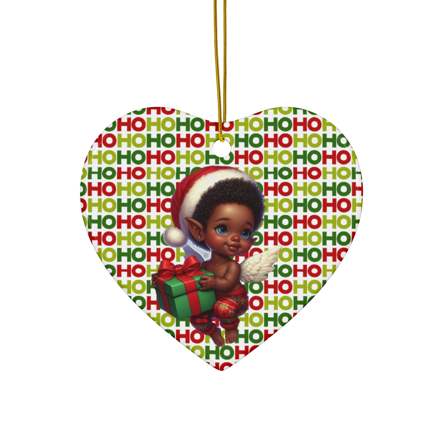 Ceramic Ornament 'Little Joseph' Christmas Decor