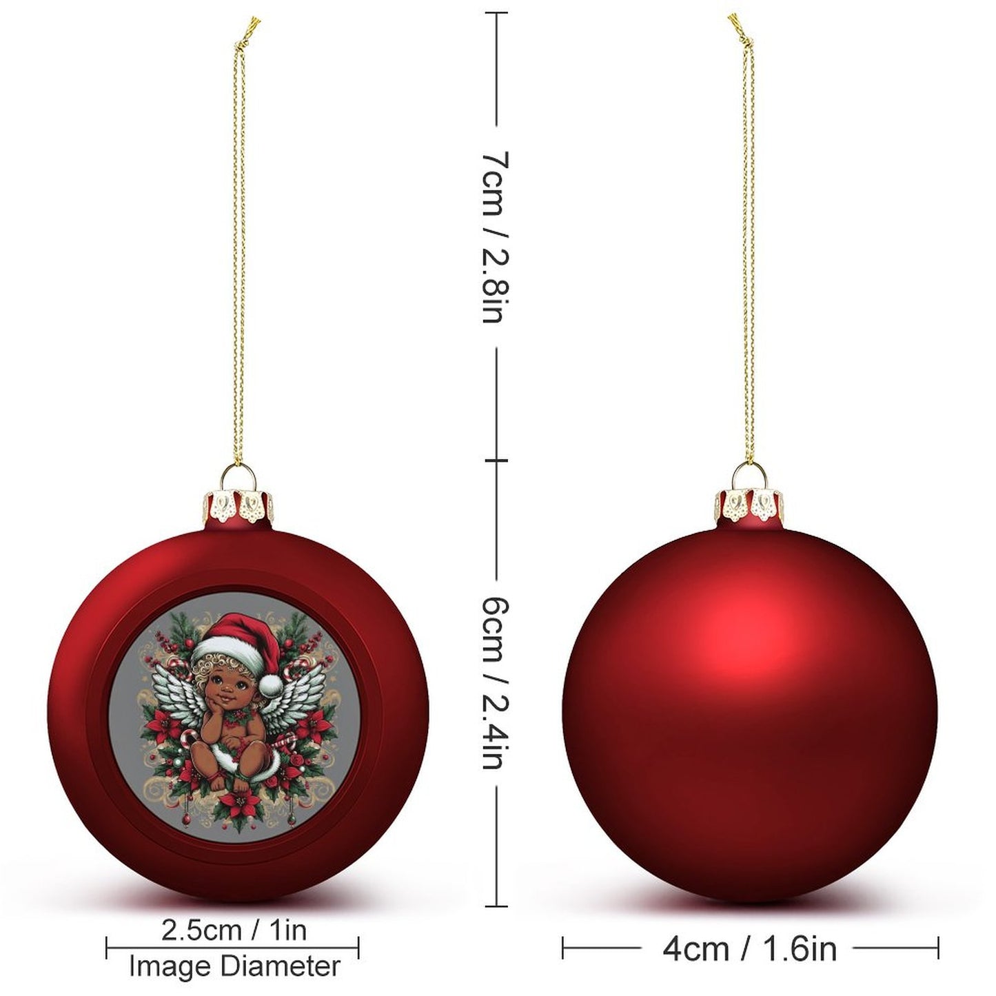 Christmas Ornament Ball Bulb "Dreaming"